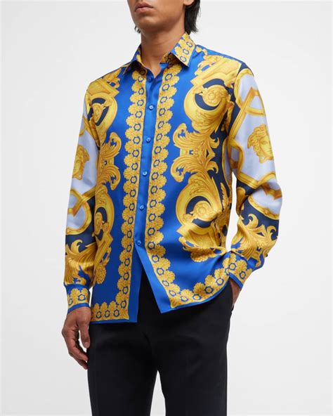 versace male shirt